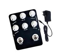 Effets De Guitare Pédale De Guitare À Distorsion Pour Les Sons Metal Rock Et Punk Avec Un Véritable Design Bypass(2)