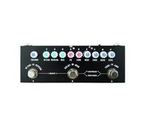 Effets De Guitare Pédale Multi Effets Pour Enregistrement De Guitare Acoustique Interface Audio(Black)