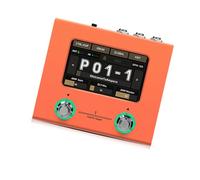 Effets De Guitare Pédales Multi Effets Pour Guitare Électrique Basse Acoustique Accessoires Professionnels Colorés Pour La Pratique(Orange)