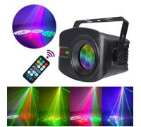 Effets de scène,Lumière Disco Led avec contrôle vocal de la musique,projecteur Laser Dj 52 modes,lampe à effet - Prise de l’UE