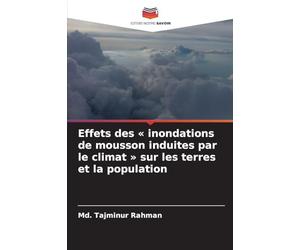 Effets des inondations de mousson induites par le climat sur les terres et la population