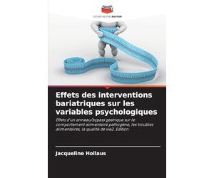 Effets des interventions bariatriques sur les variables psychologiques