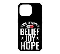 Effets Secondaires Belief Joy Hope Placebo Coque pour iPhone 16 Pro