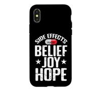 Effets Secondaires Belief Joy Hope Placebo Coque pour iPhone X/XS