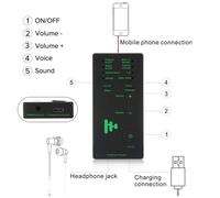 Effets sonores téléphone cadeau maison jouet léger Mini taille Portable Audio enfants Microphone changeur de voix ordinateur avec USB