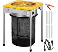 Effeuilleuse Manuelle Professional - VEVOR - 18 ""TABLEAU HYDROPONIQUE 3 VITESSE ÉLECTRIQUE - 6 LAMES SUPPLÉMENTAIRES