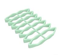 Efficace pour cuisiner avec des grilles en silicone, parfait pour rôtir et cuire facilement différents types d'aliments (vert clair)