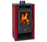 Classe d'efficacité énergétique A+ Prity K2 GT, bordeaux, combustion permanente - 8,1 kW