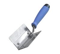 Efficien Lot de truelles d'angle en acier inoxydable pour coins lisses avec poignée souple facile à utiliser Idéal pour les tâches de rénovation Spatule à poignée souple