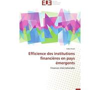 Efficience Des Institutions Financières En Pays Émergents