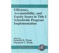 Efficiency, Accountability, and Equity Issues in Title 1 Schoolwide Program Implementation, Research in Educational Productivity
