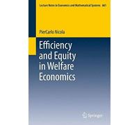 Efficiency And Equity In Welfare Economics