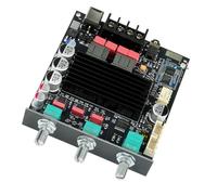 Efficient 1002Q Carte d'amplificateur double canal avec protection contre les courts-circuits et la surchauffe pour amplificateur de haut-parleur auditif 200 W