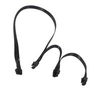 Efficient 12VHPWR vers 1/2/3 8Pin Extension Cord 8Pin GPU Power Supply Cable for Compatible Systems GPU Power Cable Black