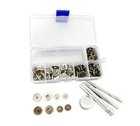 Efficient Attachments Collection Presse Clousre avec équipement d'installation pour couture créative et artisanat Ensemble de fabrication de vêtements