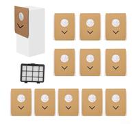 Efficient Dust Bags and Filter Kit for NEC490BL Cordless Vacuum Cleaner Large Capacity, Easy To Clean