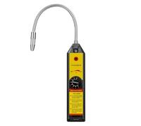 Efficient Halogen Finder, Portable Emission Monitor, 9.2 inches Visual Alert with Flexible Neck, Industrial Grade Gas Tester, Security Device with Sl inish, Detection Tool for Airplane and Garage