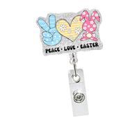 Efficient Use: Retractable design allows smooth retraction to the desired length, ensuring easy and great convenience for your Easter Badge Reels Retractable