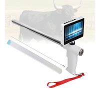 Efficieran Pistolet d’insémination visuel, Dispositif d’insémination Bovine avec caméra Haute résolution, sonde chauffante et Aiguille Longue pour Reproduction Bovine et équine