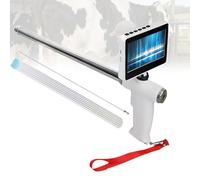 Efficieran Pistolet d’insémination visuel, kit IA pour Vaches avec caméra LED, écran Rotatif 5.2" et sonde chauffante pour Reproduction Bovine et chevaline en Exploitation
