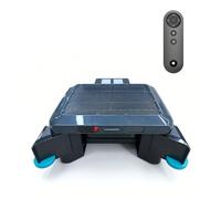 Efficieran Skimmer de Piscine Automatique pour Entretien 24/7, Robot Solaire de Surface avec 20H+ Autonomie, 3 Moteurs, Panier 6L, Étanche IPX8, Solution Nettoyage Piscine