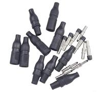 EffiFish 1 paire de connecteurs PV, étanche IP67, 30 A 1500 V DC, pour panneau solaire, conçu pour une utilisation générale dans les réseaux solaires (5 paires)