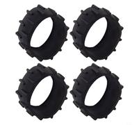 EffiFish Accessoires de tondeuse à gazon pour robot DREAME A1 - Roue anti-poulie en caoutchouc pour robot de tonte automatique (4 pièces)