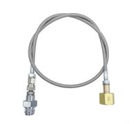 EffiFish Adaptateur de tuyau haute pression pour transfert de gazéificateur d'eau bleue W21.8-14 ACME Raccord fileté 90 cm Tuyau flexible en métal