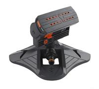 EffiFish Arroseur de pelouse oscillant réglable à 16 trous avec large zone de couverture pour système d'arrosage de jardin, cour, irrigation extérieure de l'herbe (A)