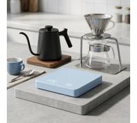 EffiFish Balance Électronique Rechargeable avec Minuteur Intégré(blue) | Capacité 3000g, fonction tare rapide, matériau ABS pour robuste, pour affichage , usage quotidien