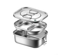 EffiFish Boîte à déjeuner isotherme alternative en acier 304 - Design étanche - Pour adultes et enfants - Pour pique-nique, voyage - 1200 ml