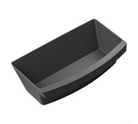 EffiFish Boîte de rangement pour tiroir de siège avant Tesla Model Y 2025, organisateur intérieur de voiture en TPE noir 36 x 16,4 x 9,5 cm