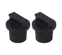 EffiFish Bouchon de réservoir d'eau en caoutchouc pour rameurs, joint de vidange de 26 mm pour anneau avec bonne étanchéité à l'air, pièce de rechange noire