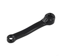 EffiFish Bras de manivelle de 127 mm pour vélo d'appartement, bras en fer, trou carré, gauche et droite, pièces de rechange pour vélo de sport d'intérieur, noir, 155 mm de longueur (manivelle droite)