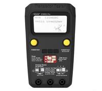 EffiFish Bside ESR02 Testeur de transistor professionnel avec écran LCD pour diode SMD MOSFET Inductance Condensateur Analyse en réparation (ESR02PRO-Noir)