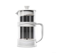 EffiFish Cafetière à café en verre de 1000 ml avec poignée résistante à la chaleur pour réunions de famille - Blanc (350 ml)