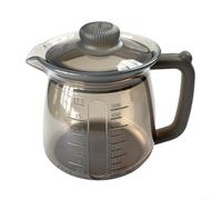 EffiFish Cafetière en silicone, chauffe-lait portable résistant à la chaleur pour le camping, le bureau, la maison, bouilloire antiadhésive passe au lave-vaisselle (15 x 13 x 10,5 cm) (15 x 13 x 10,5