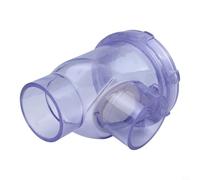 EffiFish Clapet anti-retour en PVC, 50 mm, pour systèmes de drainage, soupape de refoulement horizontale verticale (B)