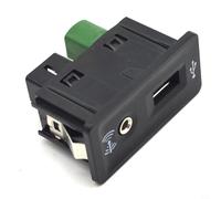 EffiFish Commutateur USB AUX 5Q0035726E, pour Golf 7 MK7 pour Passat B8 pour CarPlay Media Interface Câble adaptateur audio de voiture Connecteur Media In-Car Technology Audio Interface Câble