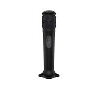 EffiFish Coque en silicone avec base pour microphone sans fil Partybox JBL - Résistante aux chutes - Housse de protection légère - Noir
