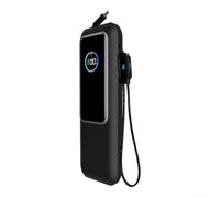 EffiFish Coque en silicone de qualité supérieure pour chargeur Anker 165 W | Silicone résistant aux chocs, design anti-chute, convient pour Anker pour Zolo 25K, transport léger, options noires et grises