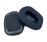 EffiFish Coussinets de rechange pour casque Logitech G733 G335, coussinets en cuir protéiné souple pour un confort amélioré et une isolation phonique (noir)