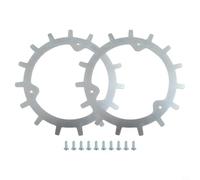 EffiFish Crampon antidérapant pour tondeuse à gazon, accessoire de robot de tonte pour Mammotion Yuka Mini auto-centrage traction améliorée