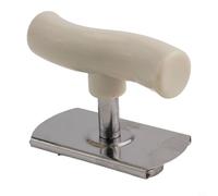 EffiFish Débouche-bocal Rotatif Multifonction En Acier Inoxydable, Ergonomique Pour Arthrite, Ouvre 2.5-10.2 Cm, Cuisine(white)