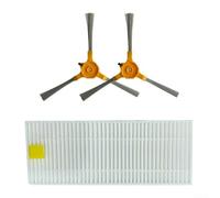 EffiFish Ensemble brosse latérale et filtre de rechange Explorer Serie 40, pour ZR720002, pour Smart Force Essential, comprend 1 filtre et 2 brosses latérales