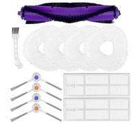 EffiFish Ensemble d'accessoires pour robot aspirateur - Filtres principaux - Brosses latérales - Lingettes pour Narwal pour Freo