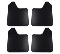 EffiFish Ensemble de 4 bavettes garde-boue avant et arrière pour voiture, VUS, camion et camion Noir PP TPO