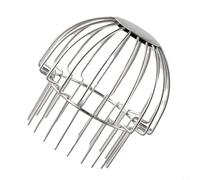 EffiFish Évacuation du sol de toit, grille de protection en maille pour gouttière en acier inoxydable pour un drainage rapide contre l'encrassement, pas de déformation, pas d'effondrement (tube de 110