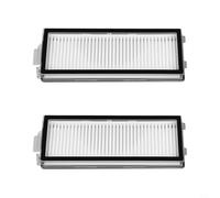 EffiFish Filtre lavable pour aspirateur Qrevo Curv 2 Flow, pièces de rechange pour robot, écran de filtration de style HEPA, capture des poils d'animaux et de la poussière, kit d'entretien de