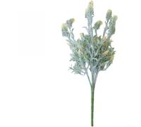 EffiFish Fleurs de lavande artificielles réalistes avec tiges en plastique pour décoration d'intérieur, mariage, jardin - Violet (F)